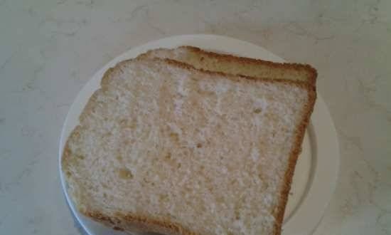 Cresta d'argento. pane bianco