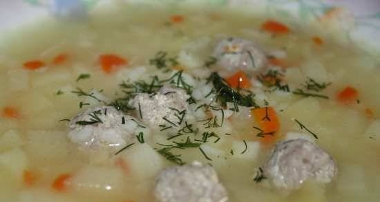 Zuppa di polpette in Oursson MP5005