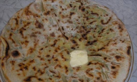 Tortillas con patate a lievitazione naturale.