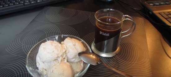 Apple milk ice cream (System -60, dinner)