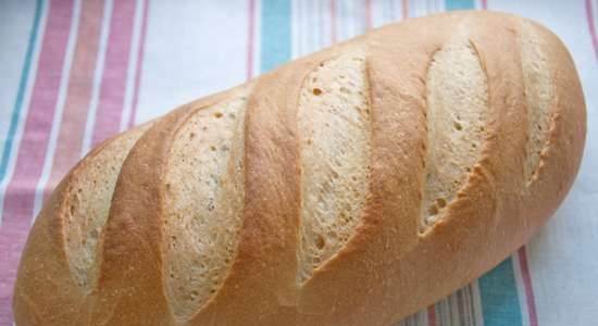 Pagnotta di grano a lunga fermentazione