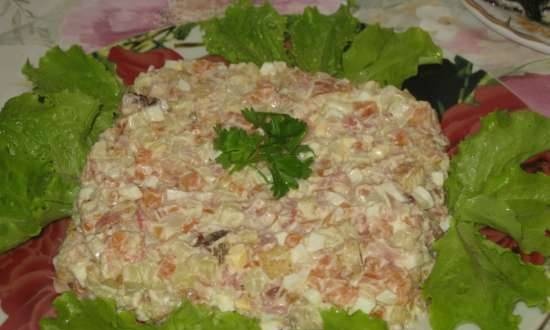 Salade Vierkant