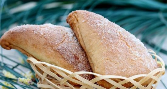 Galletas "Triángulos rellenos"