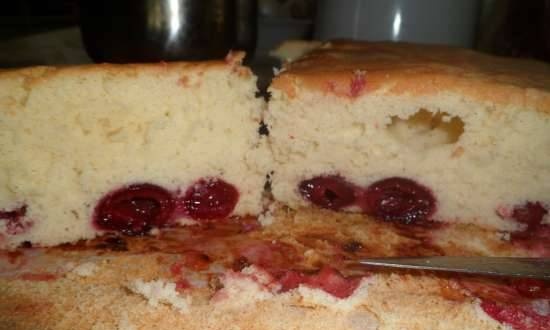 Fruit sponge cake (o roll)