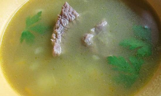 Pea soup