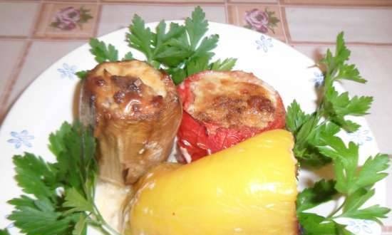 Verduras rellenas provenzales