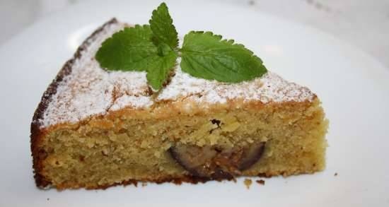 Pastel de higos y almendras