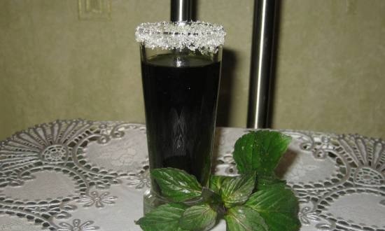 Mint liqueur