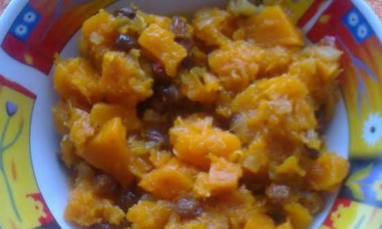 Curry de calabaza con pasas (Steba DD1 ECO)