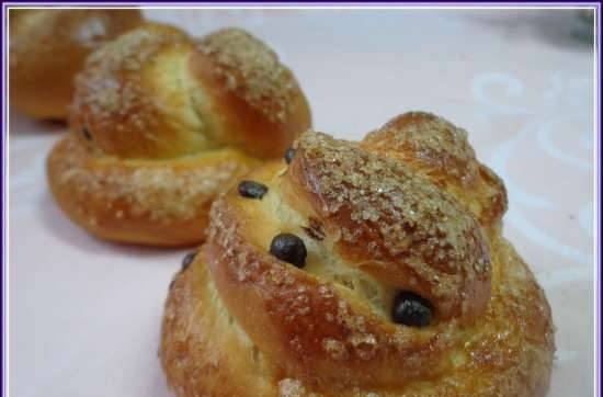 Brioche brioche al cioccolato