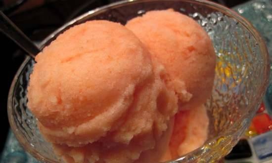 Sorbet grejpfrutowy