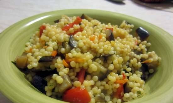 Ptitim với rau (Izrail couscous)