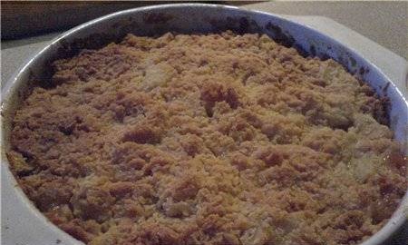 Crumble di mele