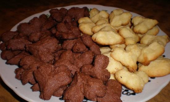 Press cookies "Lakomka" (collection of recipes)