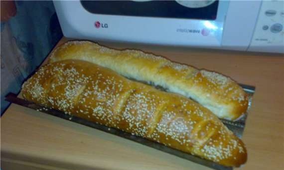 Stokbrood met halva