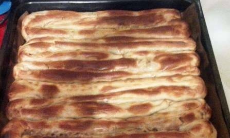 Borek (with meat and potatoes)