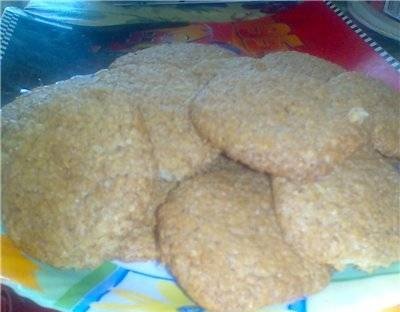 Oatmeal cookies Paboritong