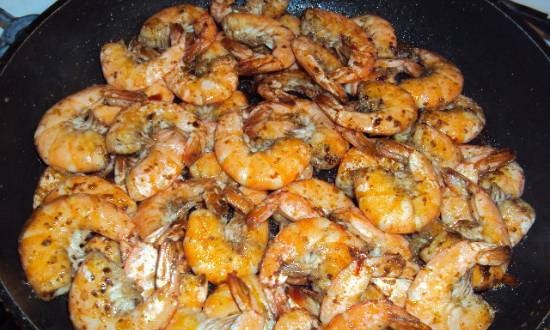 Camarones fritos