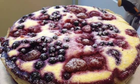 Torta di frolla con ripieno di ricotta e frutti di bosco (Steba DD1 ECO)