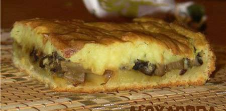 Mushroom and Potato Pie