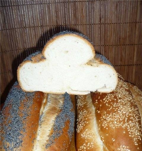 Bulka Cherkizovskaya (in de oven)