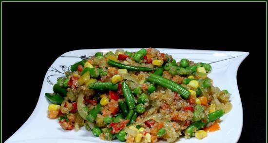 Verduras Bulgur