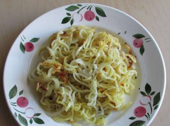 Spaghete de cartofi