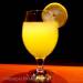 Saffraanlimonade in de Profi Cook multi-blender