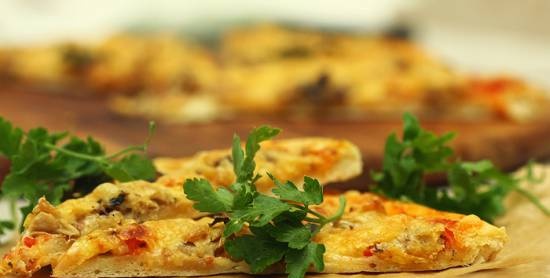 Canned Mackerel Pizza