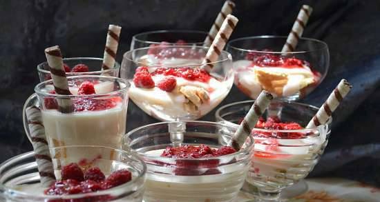 Rijstdessert Raspberry joy (Profi Cook PC-MSM1024)