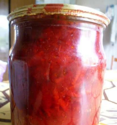 Grandma's borsch dressing