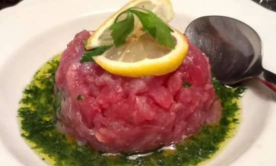 Tartare cá ngừ (Sardinia)