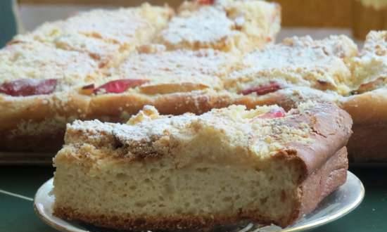 Plăcintă cu mere cu Streusel (Streuselkuchen)