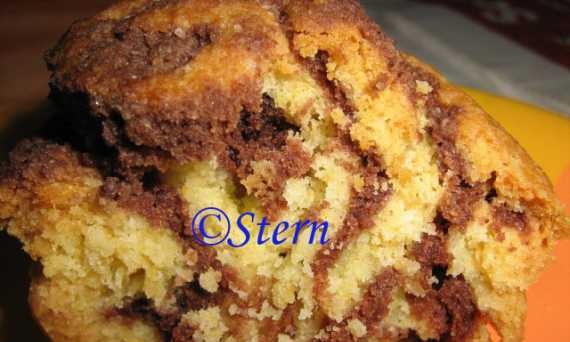 Cupcakes de mantequilla con streusel