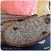 Poppy wheat-rye bread with raisins