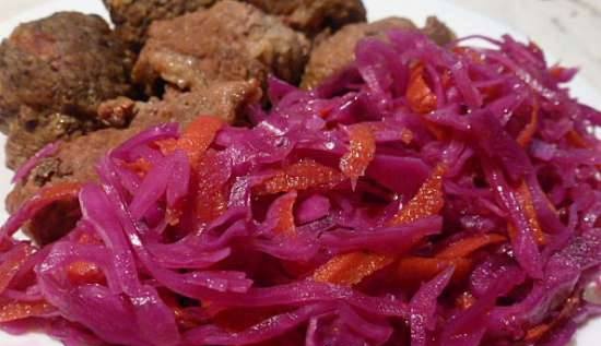 Rotkraut suss - sauer - adobo na pulang repolyo