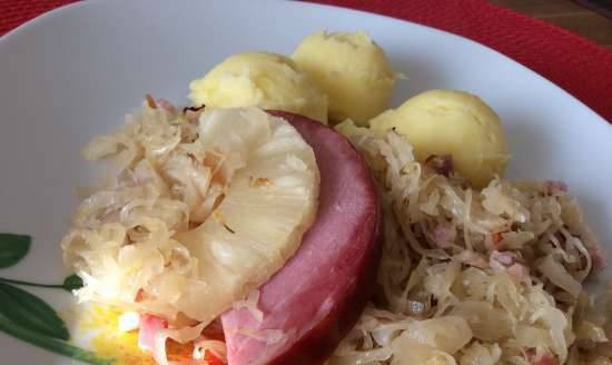 لحم الخنزير مع مخلل الملفوف Kasseler mit Sauerkraut أو رحلة صغيرة إلى بافاريا (2)