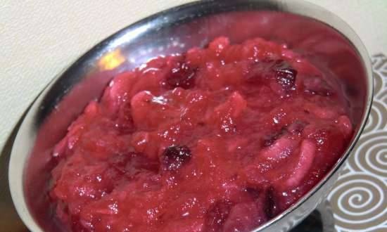 ผลไม้แช่อิ่มแครนเบอร์รี่ - แอปเปิ้ล (Cranberry-apfel kompott)