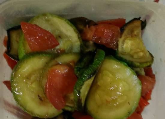 Salad Grilled vegetables