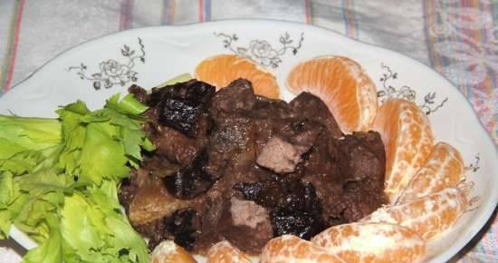 Liver with prunes (Steba DD1 and DD2)