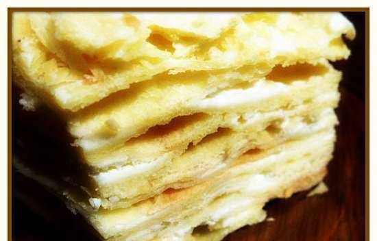 Francuski milfeuille zmienił się w rosyjskiego napoleona