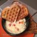 Lemon waffles with sour cream (Schmand-Zitronenwaffeln)