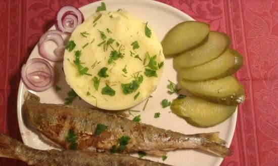 Odore fritto alla Hamburger (Gebratene Stinte)