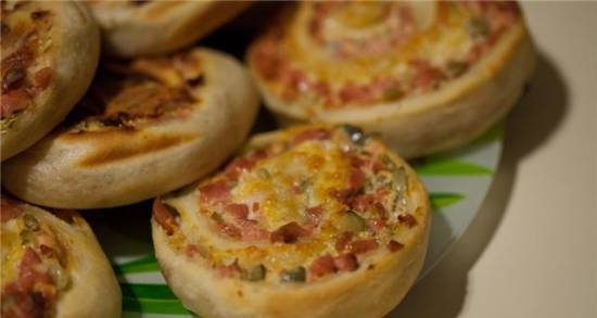 Minipizzas en pizzerías Princess 115000 y Travola SW302T