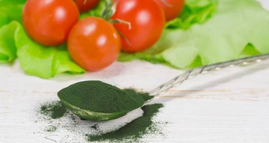 Còctel verd amb chlorella