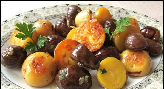 Patate con castagne (Maroni-Kartoffeln)