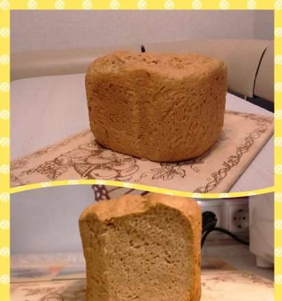 Homemade na tinapay na trigo-rye