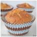 Muffins de crema agria con grosella negra