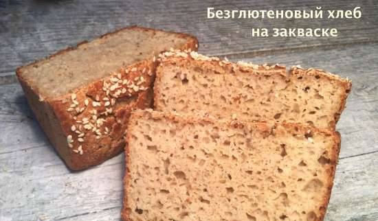 Pane a lievitazione naturale di riso senza glutine