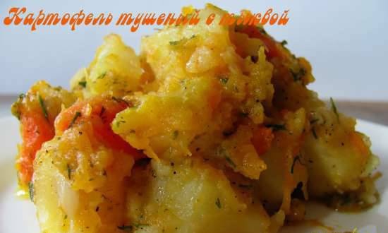 Patate in umido con zucca